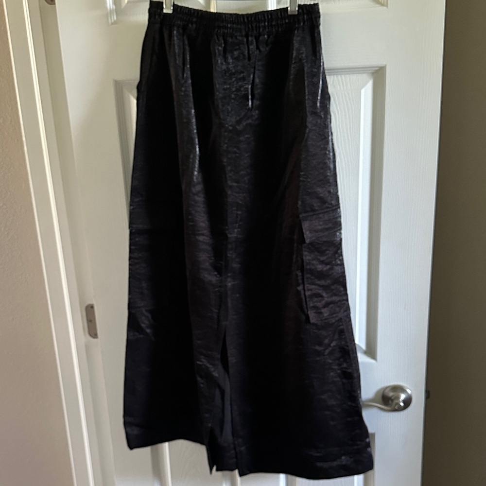Bar III Shimmering Black Skirt XS NWT - Picture 2 of 8